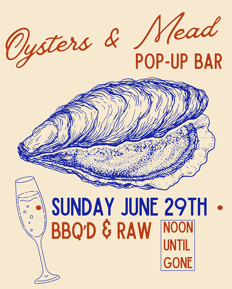 Oyster Pop Up 6.29